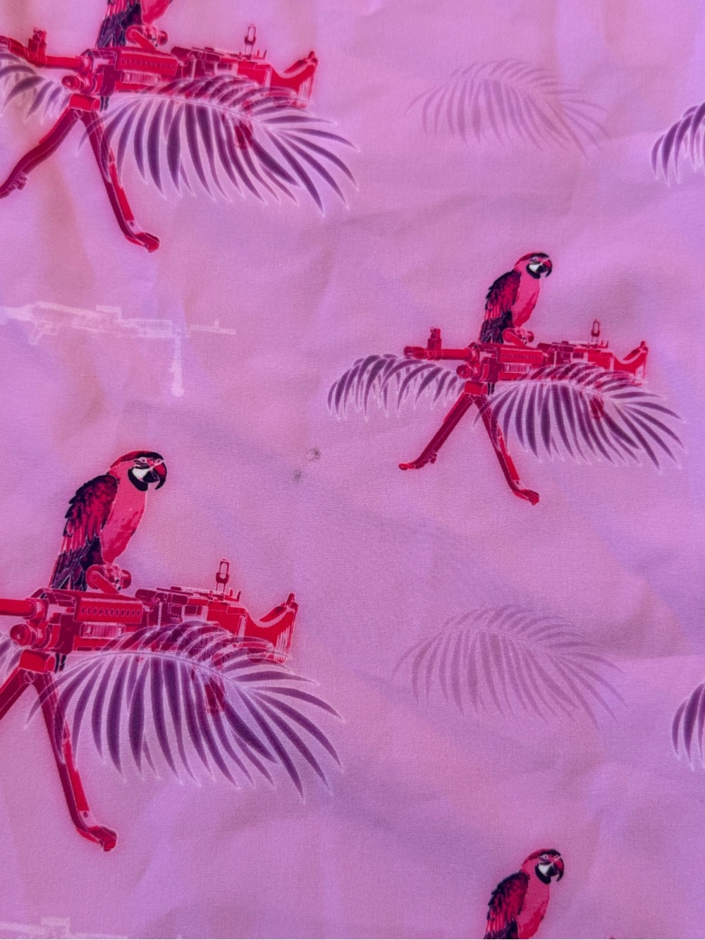 Retro Rifle Saws & Macaws Button Up - Picture 7 of 7